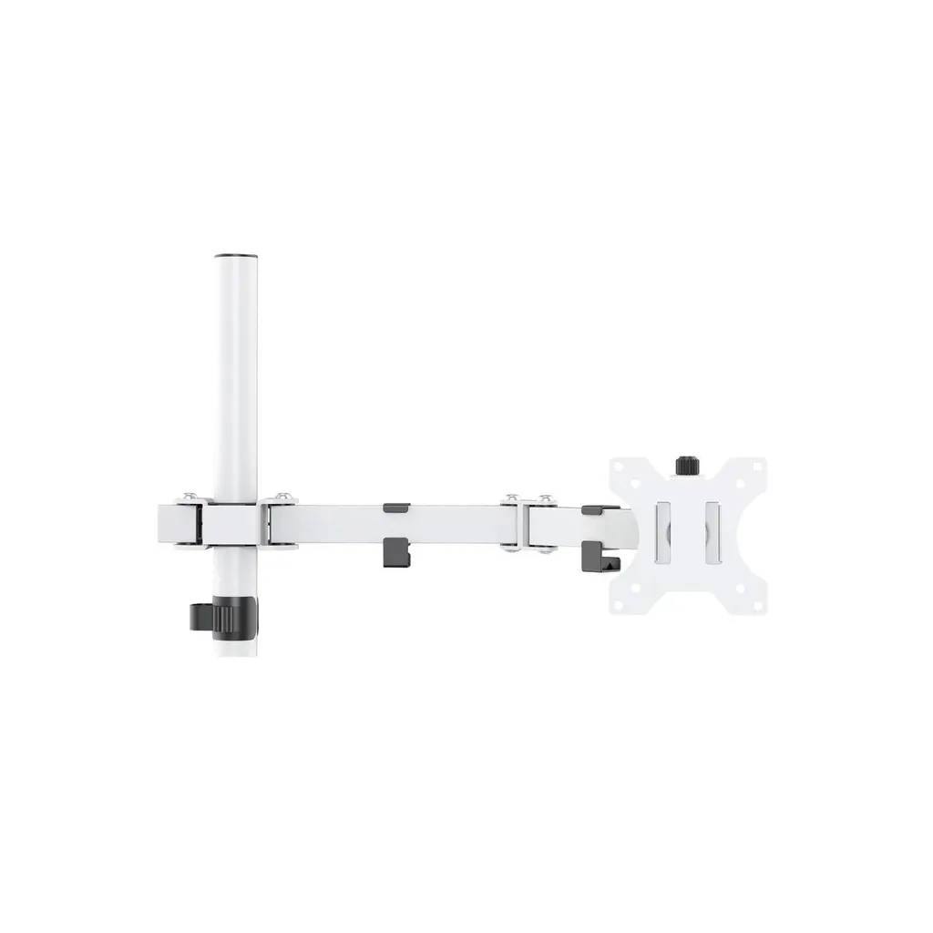 Support de Table Double Écran pour Moniteur 13 à 32 Pouces Blanc - 6