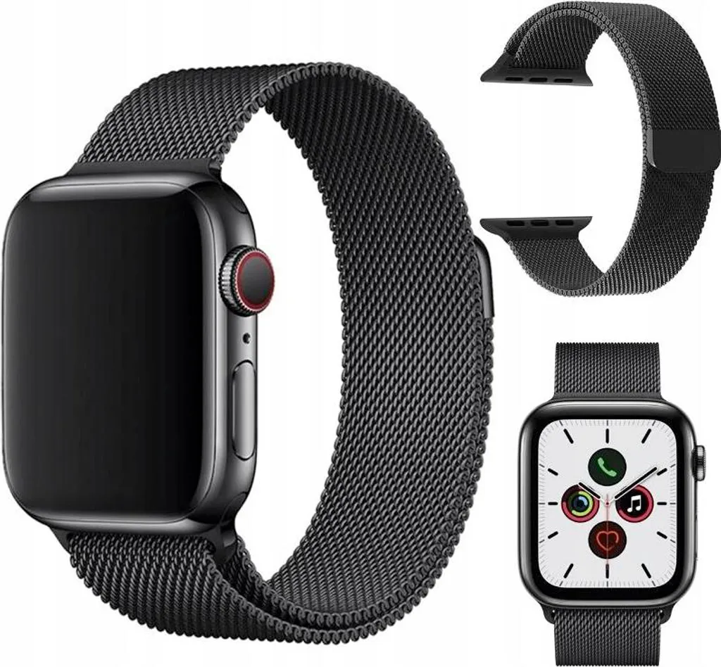 Bracciale Acciaio Apple Watch Ultra 49mm 45mm Serie 9 8 7 SE - Business Look