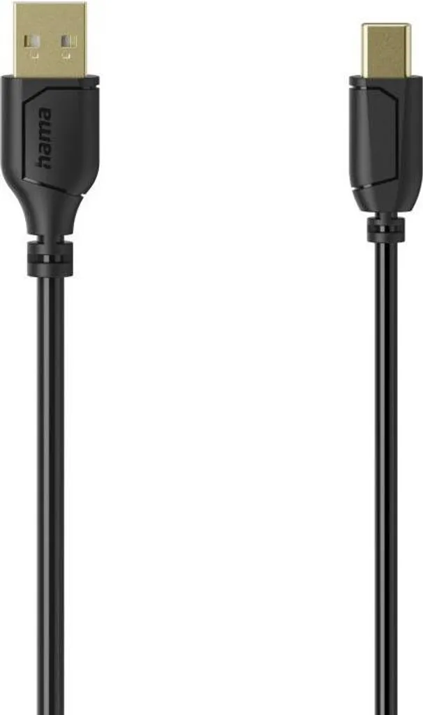 HAMA Cavo da USB-A a USB-C "Flexi-Slim", USB 2.0, 480 Mbit/s, 0,75 m (00074265)
