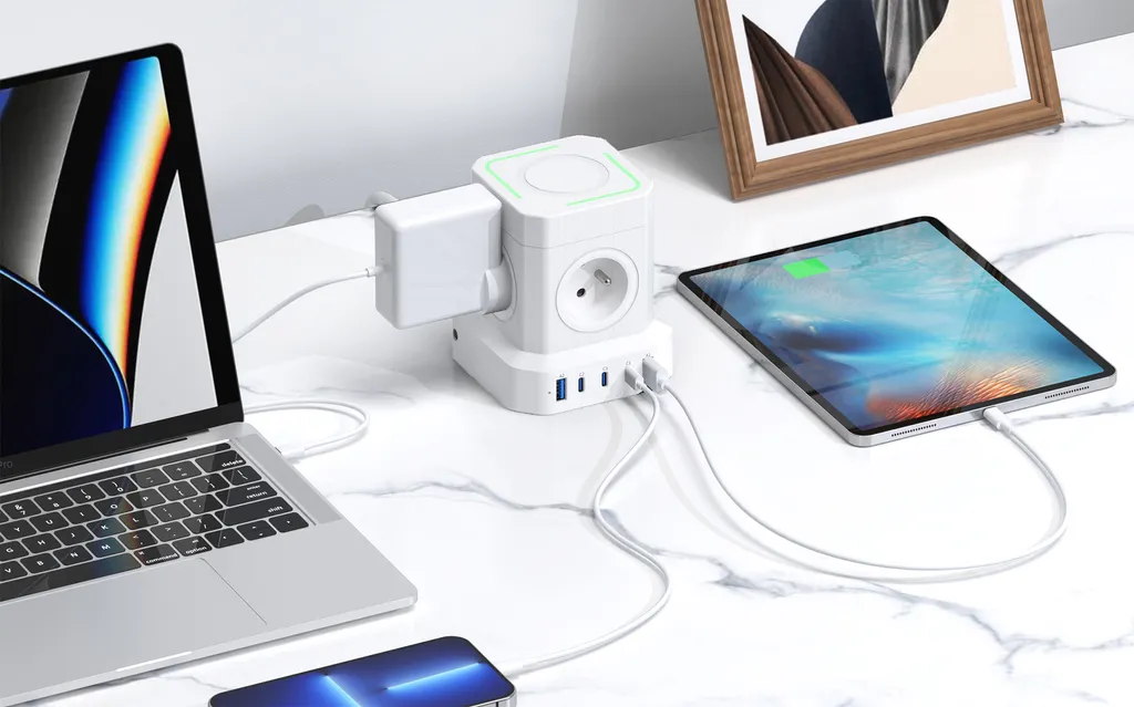 Chargeur Viking ACT45W compact avec technologie de charge rapide 45W
