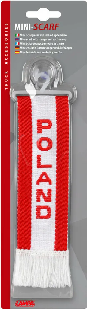 Mini Scarpia Poland Flagge Lampa - Illuminazione d'Atmosfera Moderna