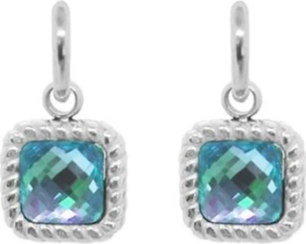 Boucles d'oreilles pendantes AN Jewels AL.EMW07SBL éclat bleu saphir