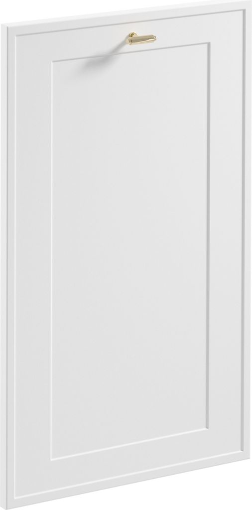 Frontblende 45 cm Küchenblende Küchenblock, Sorento D45FZW Weiß