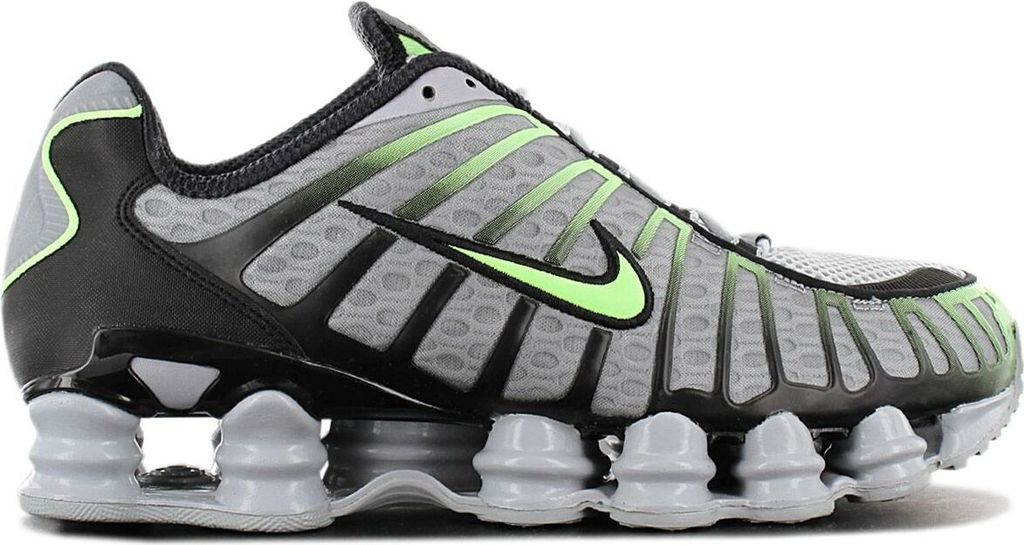 Nike Shox TL - Herren Sneakers Schuhe Grau AV3595-005 , EU 44.5 US 10.5