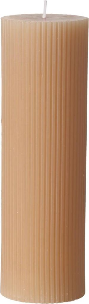 Boltze Gruppe Classic Stumpenkerze beige 20cm (1 Stück)