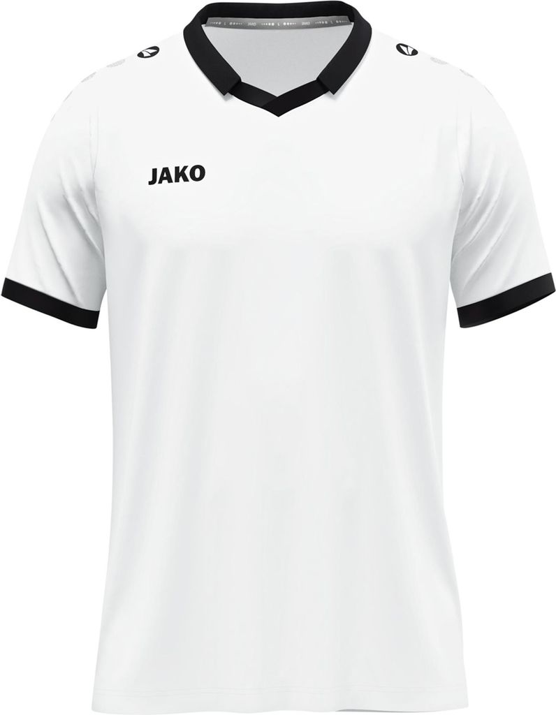 JAKO Unisex Trikot Glory KA - 4251, Farbe:weiß/schwarz, Größe:XXL
