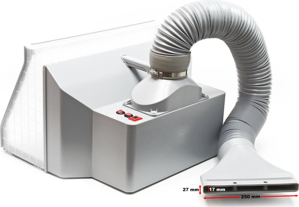 Odsávací systém pro airbrush Wiltec 9 m³/min, pro odsávání Obrázek produktu 6