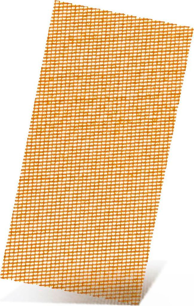 MENZER Ultranet Klett-Schleifgitter, 230 x 115 mm, f. Schwingschleifer, Weißes Edelkorund (25 Stk.) K150