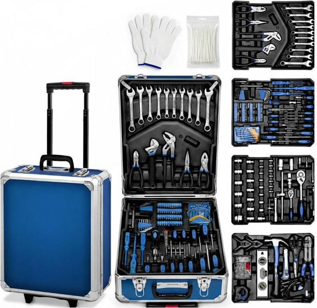 Set di utensili in valigetta WZKF13, 949 pezzi Immagine del prodotto 