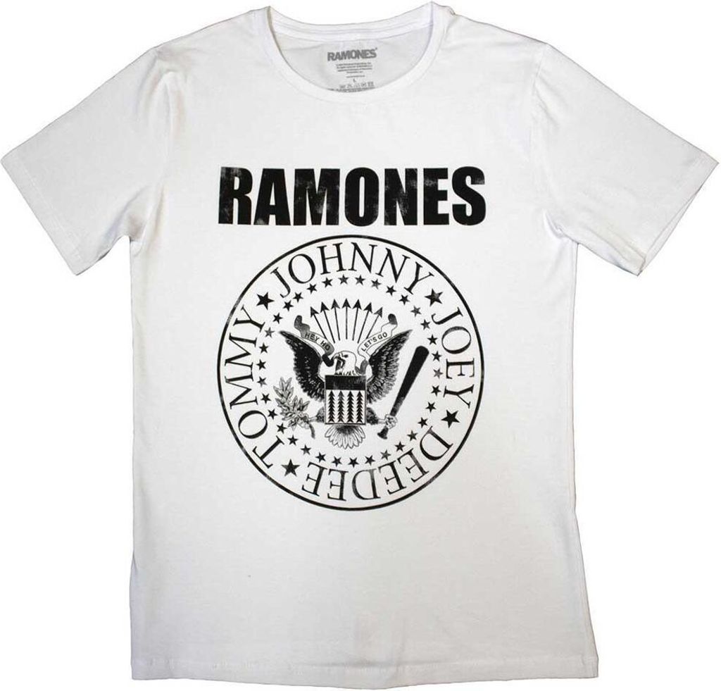 Ramones - T-Shirt für Damen RO10323 (XL) (Weiß)