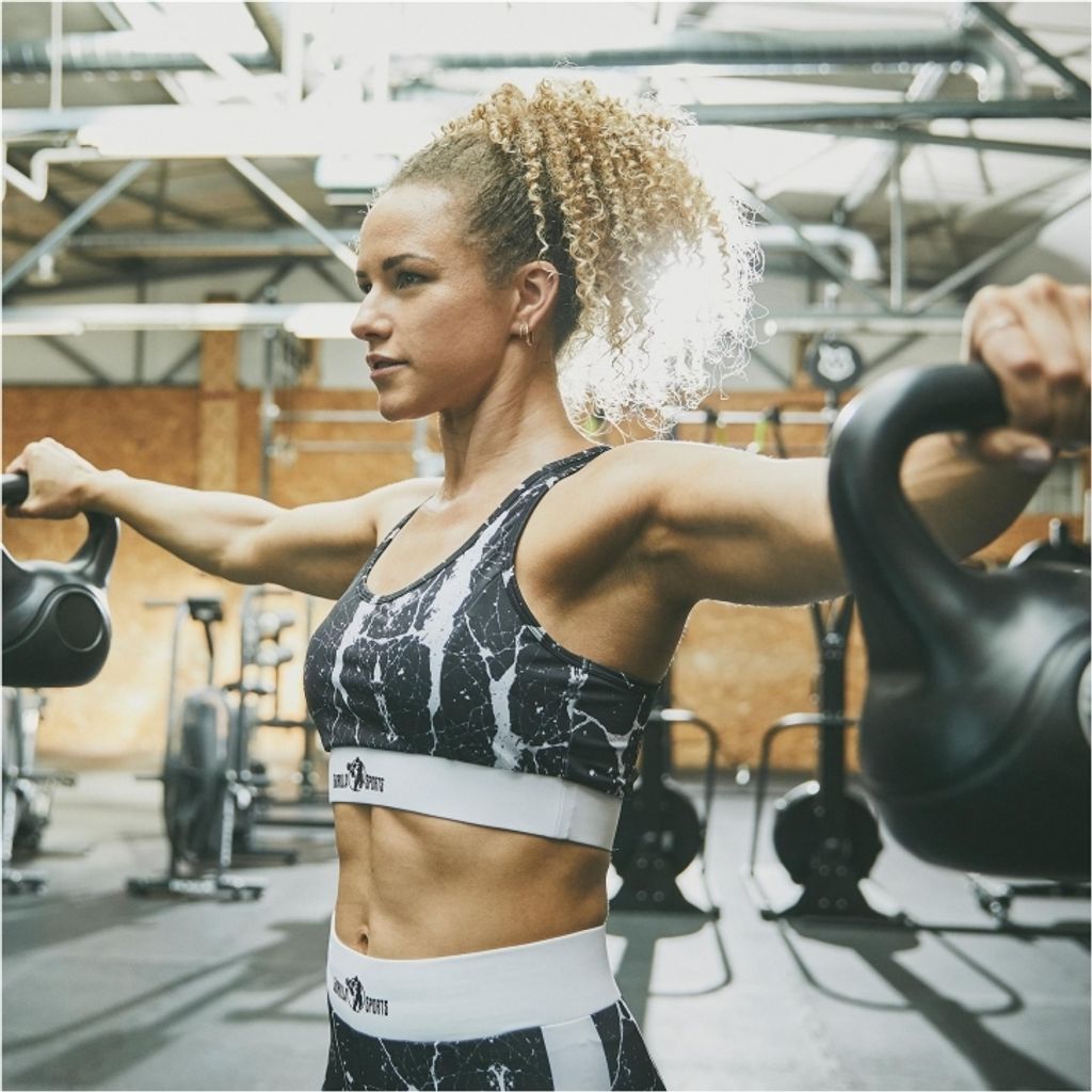 GORILLA SPORTS® Kettlebell - 6 kg Gewichte, aus Kunststoff Produktbild 4