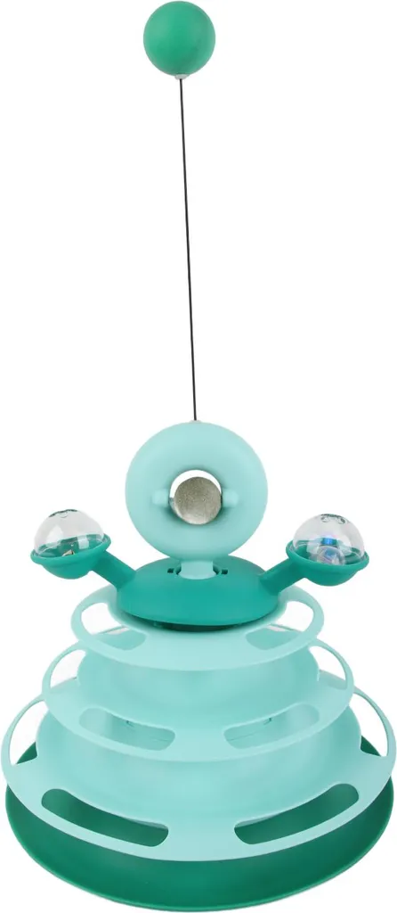 Jouet chat durable anti-glissement avec 3 boules et montage facile