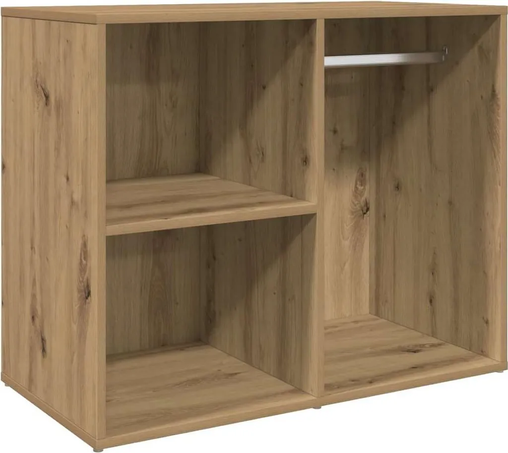 Armoire à vêtements vidaXL Artisan chêne 80x40x65 cm en bois composite