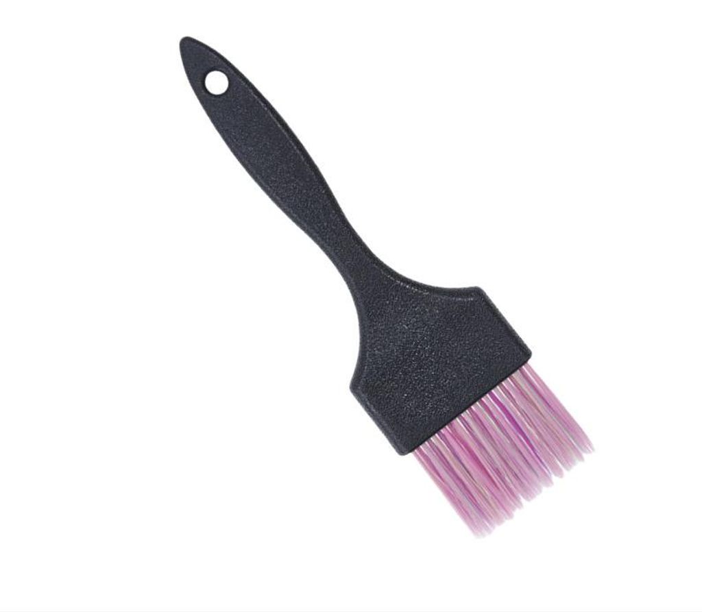 INF Haarfärbepinsel, Haarfärbepinsel für Salon und Heimgebrauch Schwarz + Lila