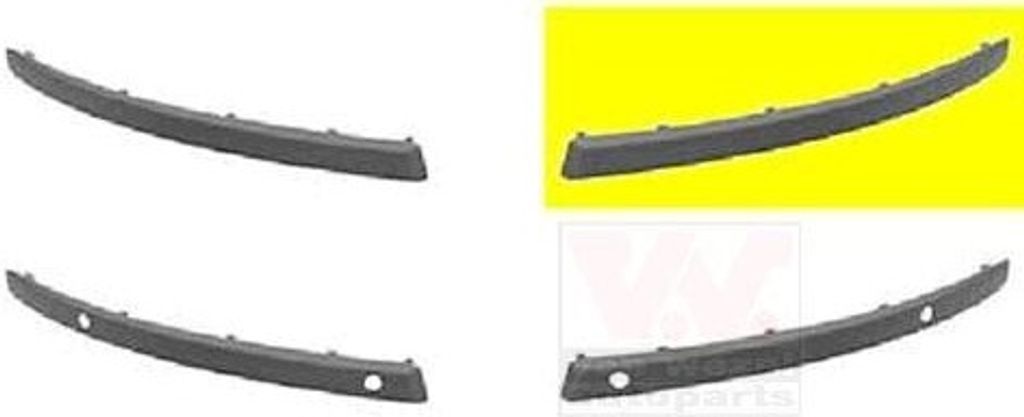 VAN WEZEL 0628581 Stoßstangen-Abdeckung Vorne Links für BMW 1 Schrägheck (E87) 1 Schrägheck (E81)