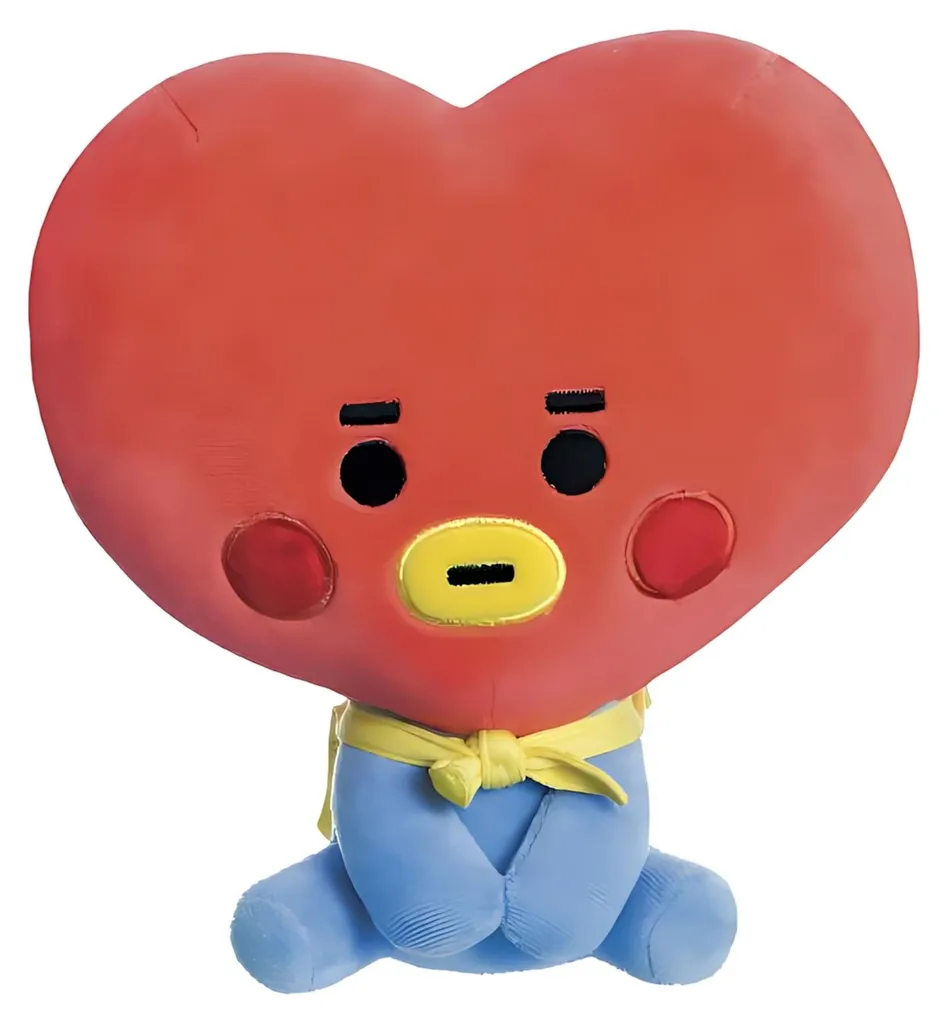 Cadeau BT21 Mascotte Peluche TATA BABY 20 cm - Idéal pour déco et collection