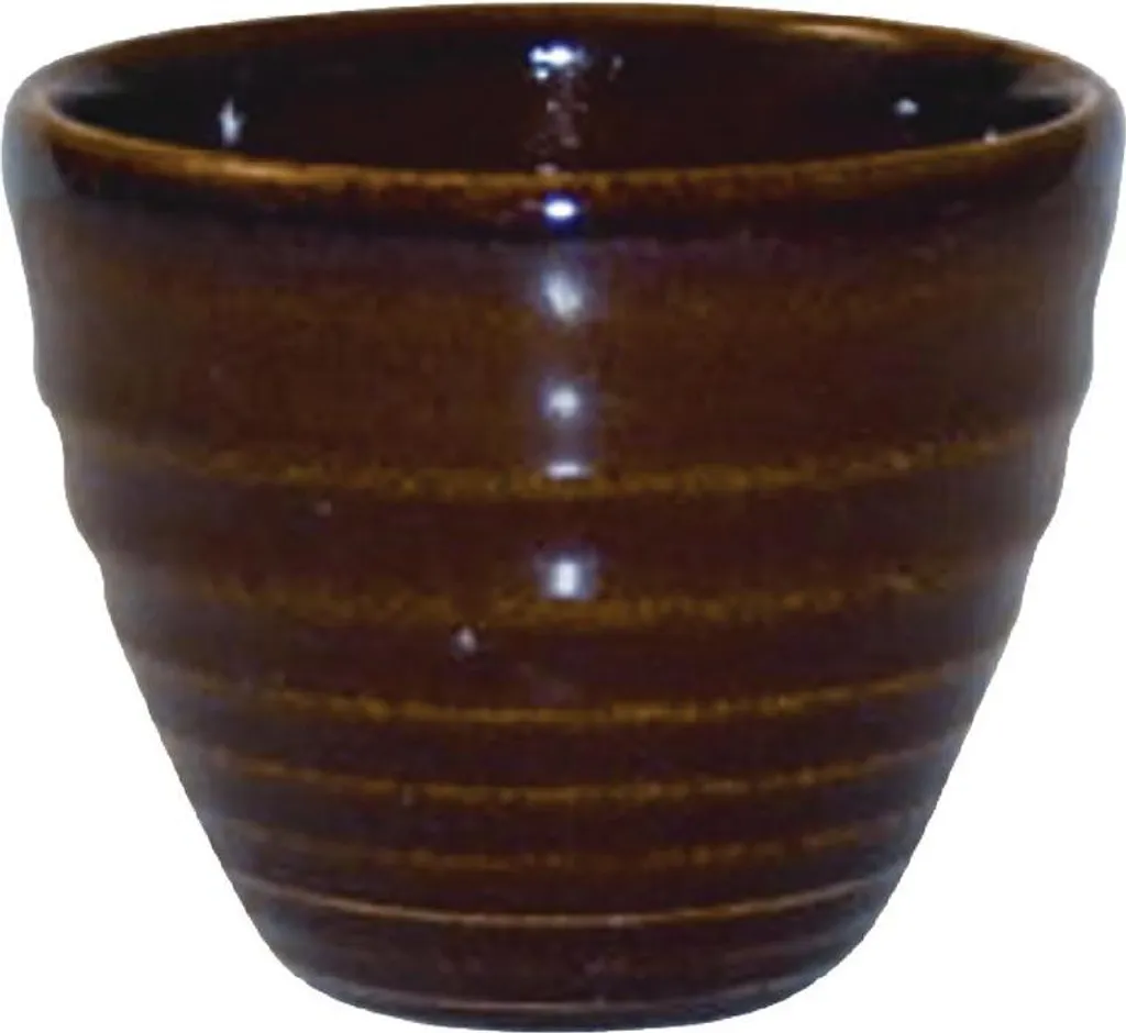 Ciotolina Salse Churchill Ripple 0,11L Cannella | Qualità Super Vitrified