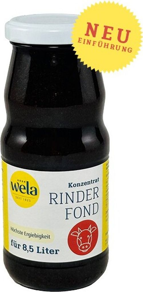 WELA Rinder Fond Konzentrat 1:26 375 ml