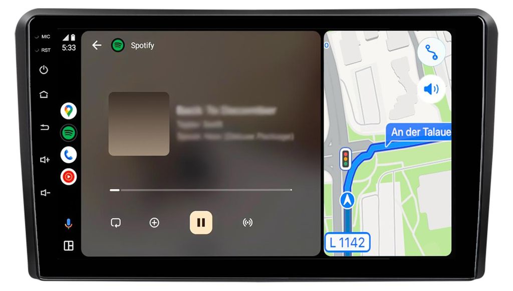 Radio samochodowe z systemem Android do Audi A3 8P Zdjęcie produktu 