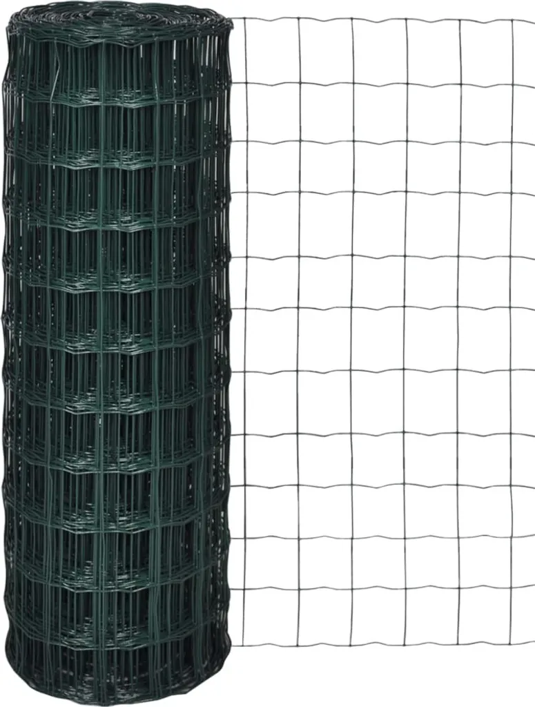 Rete Metallica Saldata 10x1.0m: Recinzione Zincata per Giardino e Orto