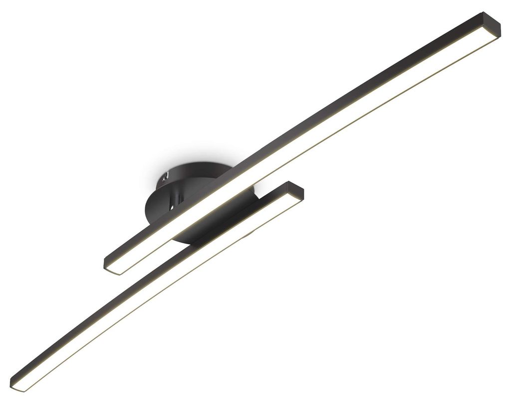 Design plafondlamp, zwart, modern, voor de woonkamer, Productafbeelding 