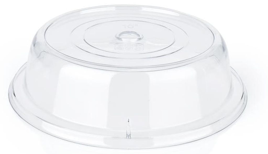 14x Tellerglocke mit Kondensöffnung, Ø 24 cm, Polycarbonat