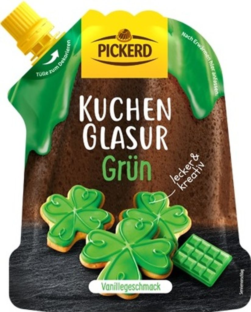 Pickerd Kuchenglasur grün 125g Produktbild 