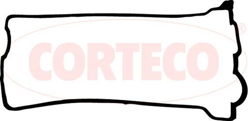 CORTECO 440045P Dichtung, Ventildeckel OE 1121311040 kompatibel mit Corolla, Paseo, Starlet