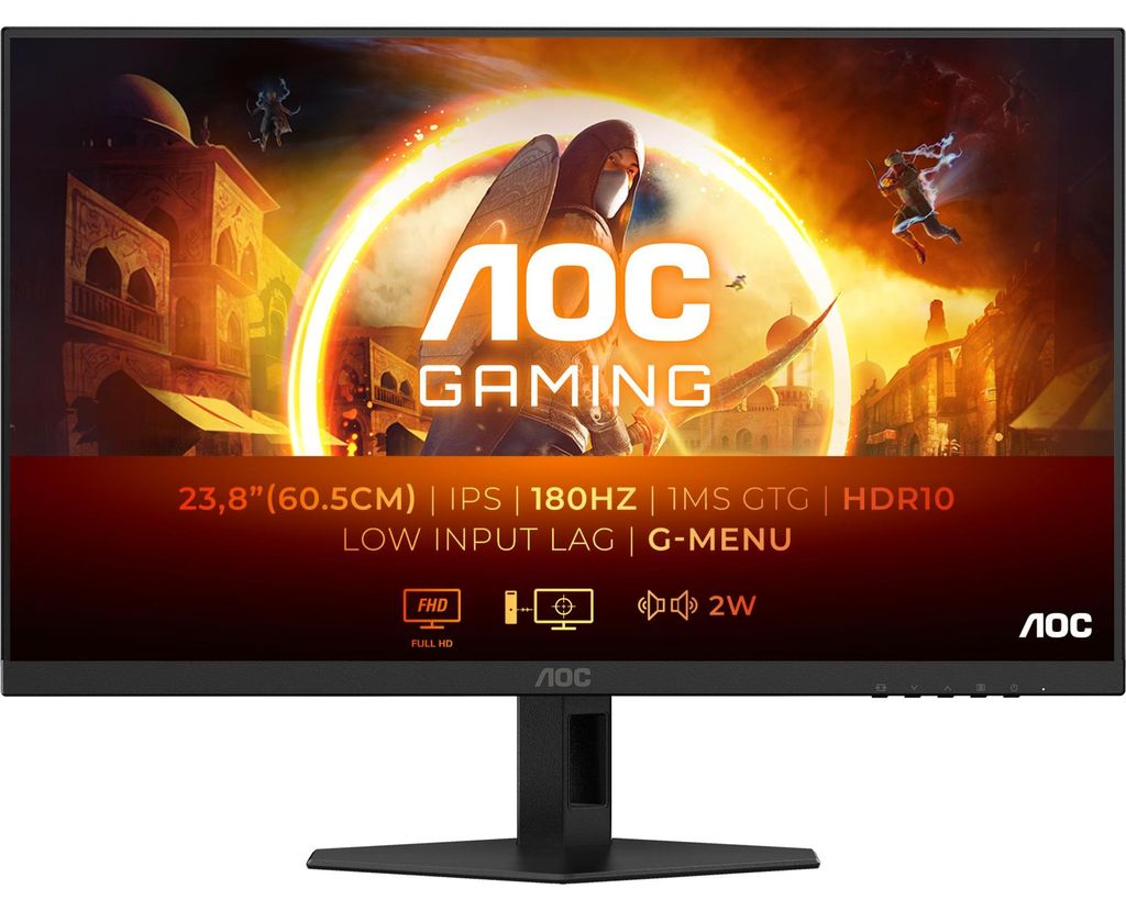 AOC 60,0cm (23,8") 24G4XE    16:09 2xHDMI+DP Fast IPS black Obrázok produktu 