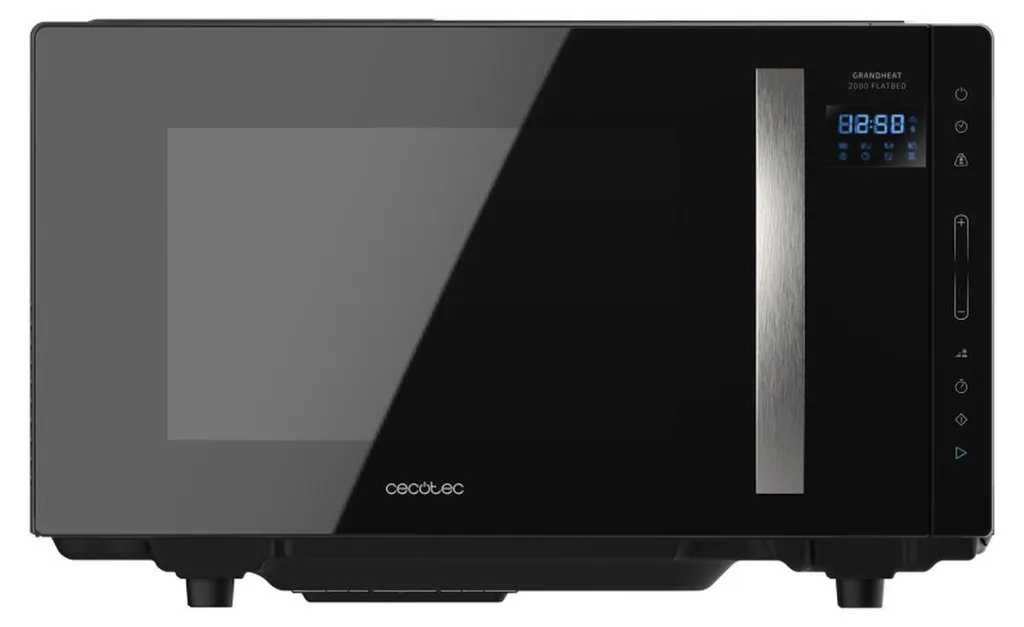 Micro-ondes tactile 800W technologie Flatbed 23L noir Cecotec - 6