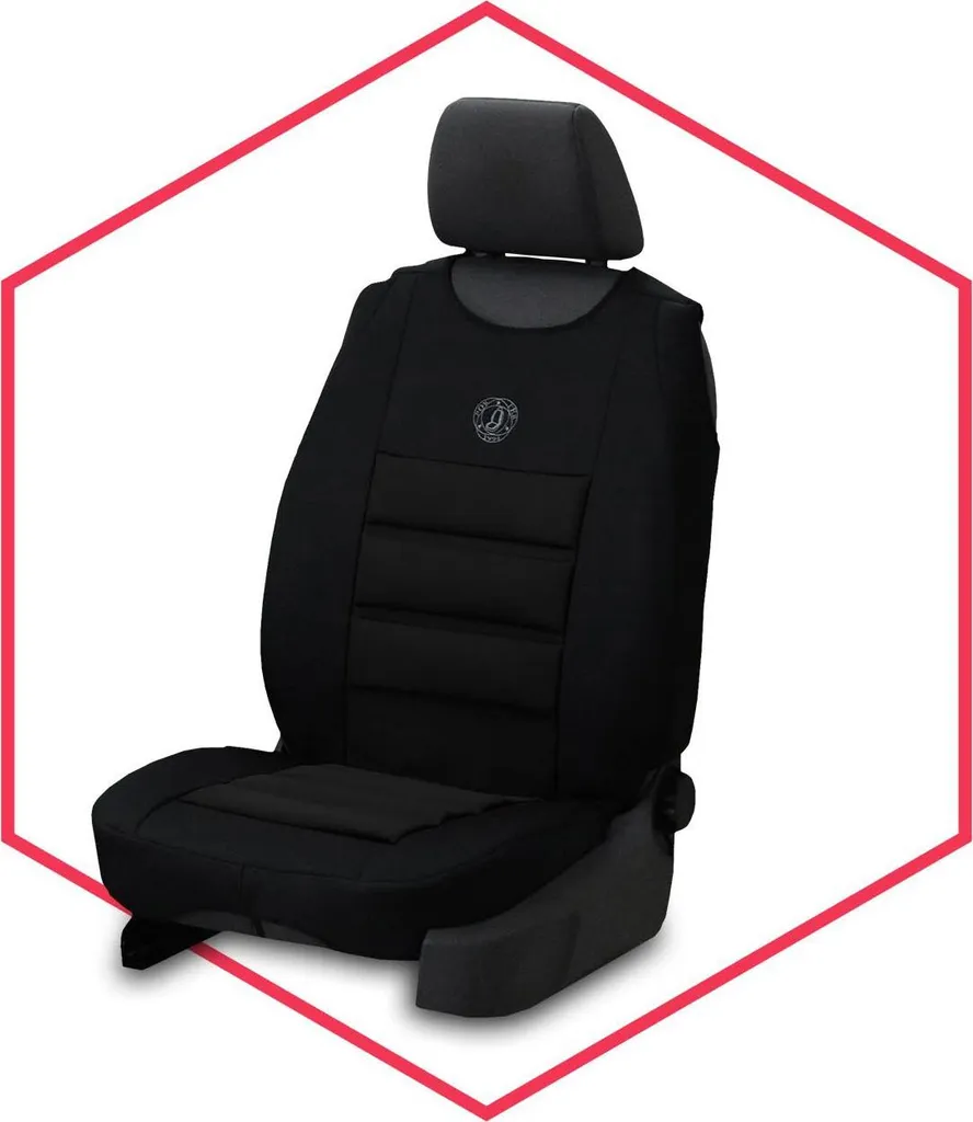 Coprisedili auto Coprisedili universali per Toyota Corolla IX Auto passeggero 1+1 Anteriore Nero