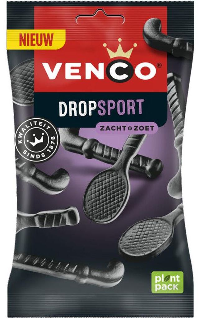 Venco Dropsport Gocce di Liquirizia 180g – Liquirizia Immagine del prodotto 