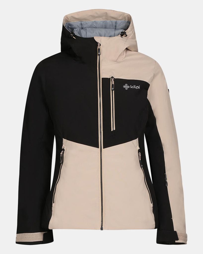 Damen-Skijacke Kilp FLIP-W, BEIGE, Größe 36