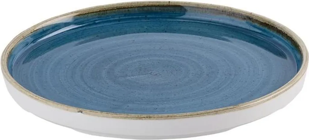 Assiettes en vitrifié Churchill Stonecast Java Blue 21 cm émaillées