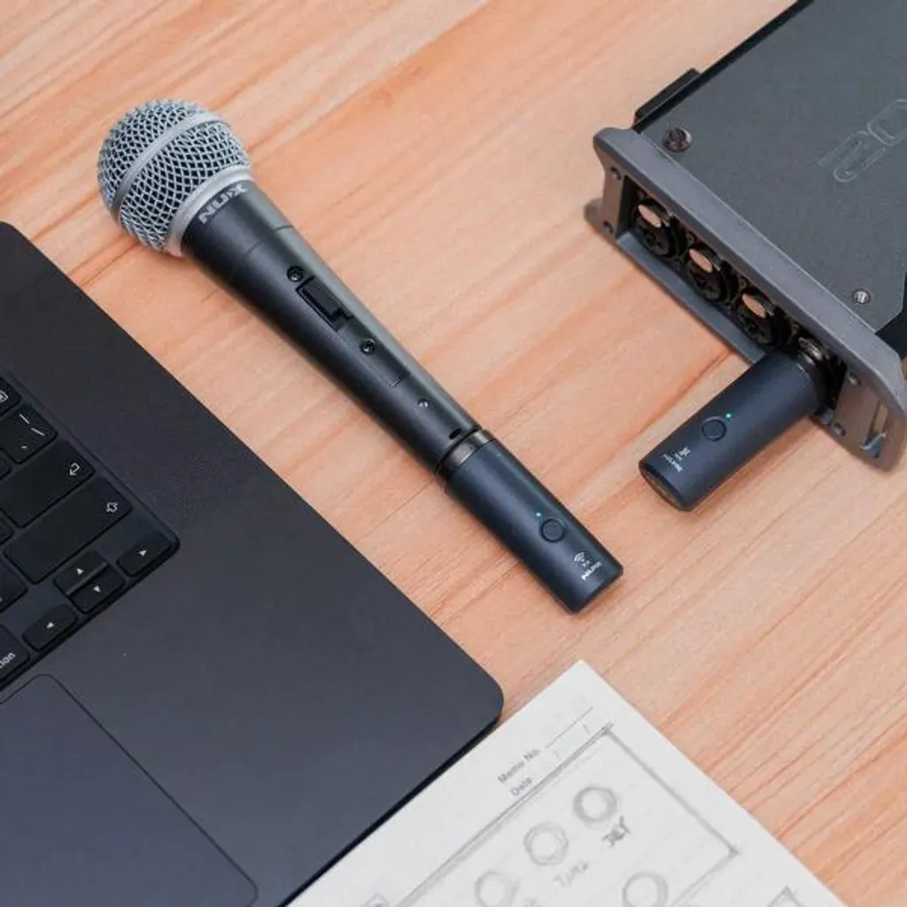 NUX B-3RC Mic Bundle Système Sans Fil pour Micro Vocal Dynamique - 8
