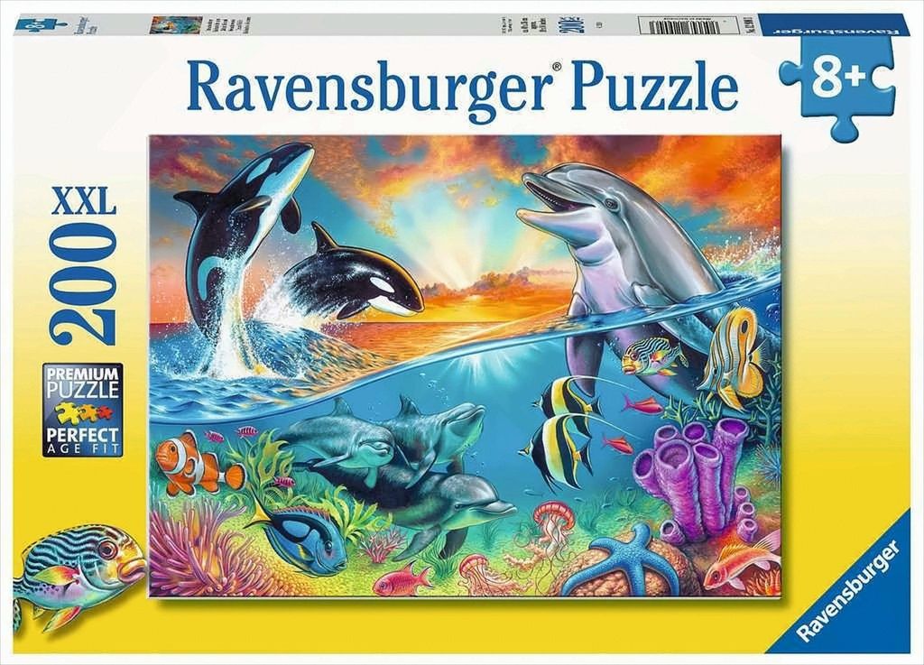 Puzzle 200T XXL Ozeanbewohner Produktbild 