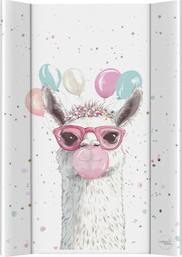 Wickelkommode für Kommode 50x70 cm Crazy Llama / Ceba Baby