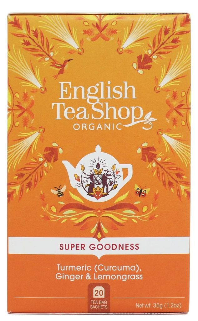 Herbatka ziołowa z imbirem,kurkumą i trawą cytrynową (20x1,75) BIO 35 g