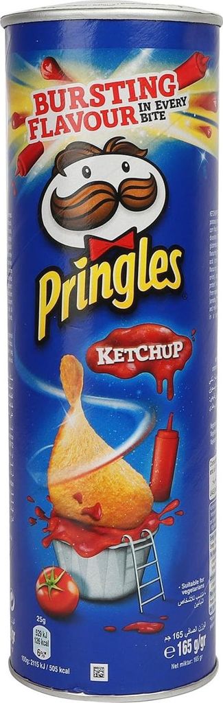 Pringles Perfect Flavour Ketchup Patatine 160g Kartoffel chips