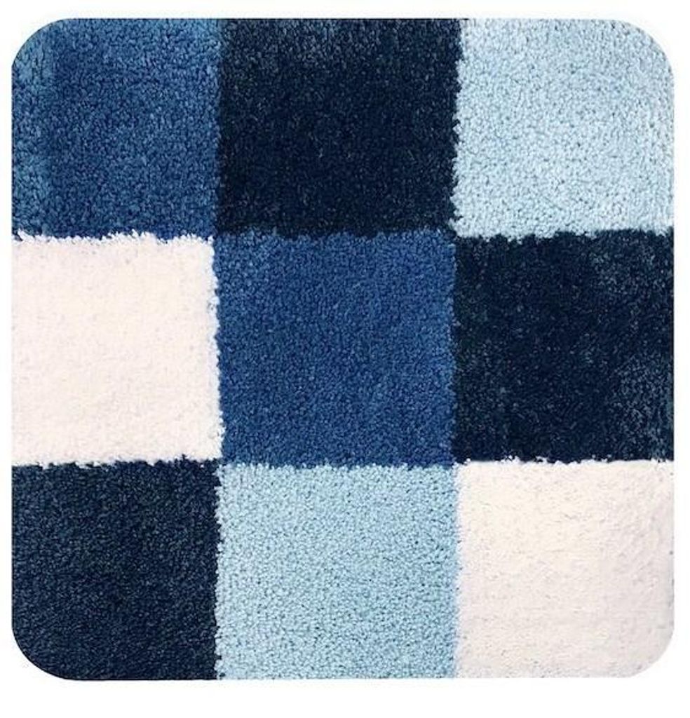 Tapis de bidet Dutch House bleu - tapis de salle de bain Image du produit 