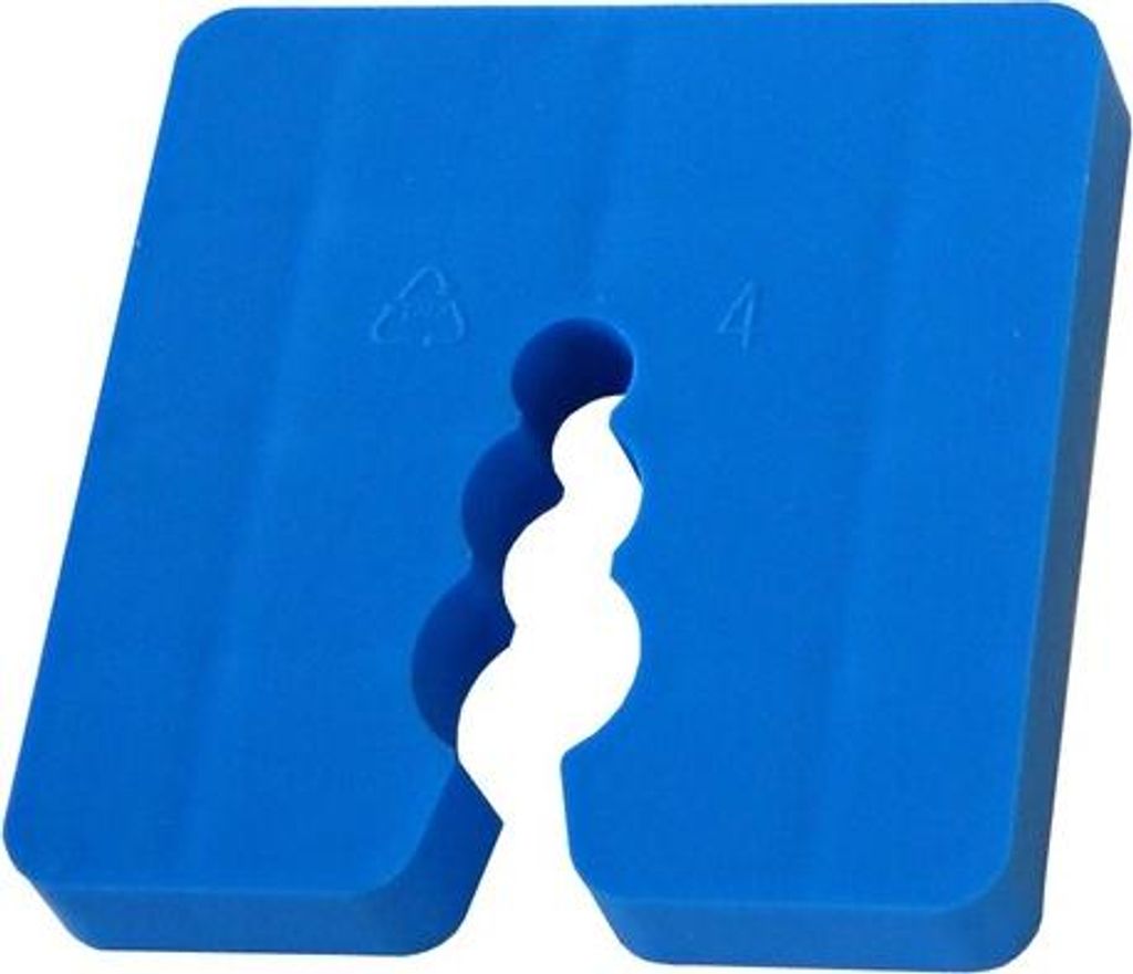 Abstandshalter 8 mm - 100er-Pack - Distanzplatten zum Ausrichten & Ausgleichen - Hart-PVC