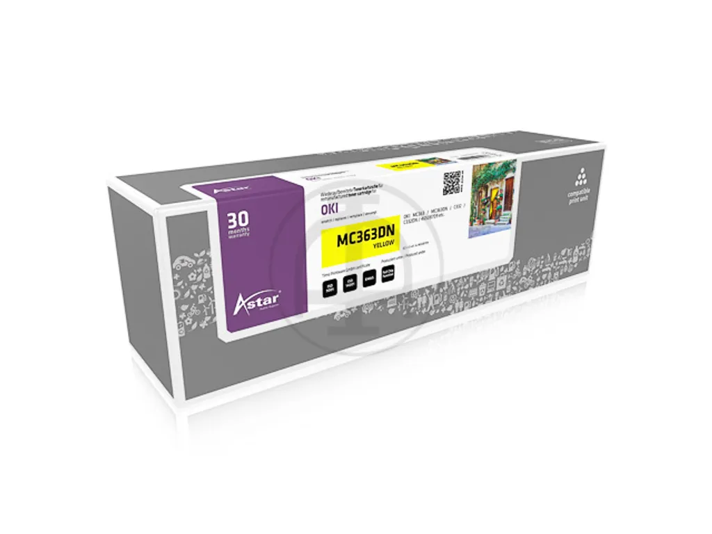 Toner Giallo AS20044 Astar Compatibile | Alta Resa 3000 Pag. Business