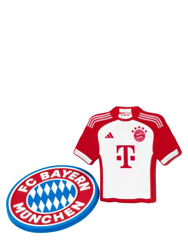 FC Bayern München I Magnet Lot de 10 125 ans I Blanc