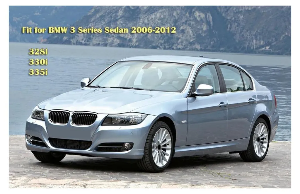 Déflecteurs de vitres BMW E90 2006-2011 en acrylique teinté - Pack de 4 - 2