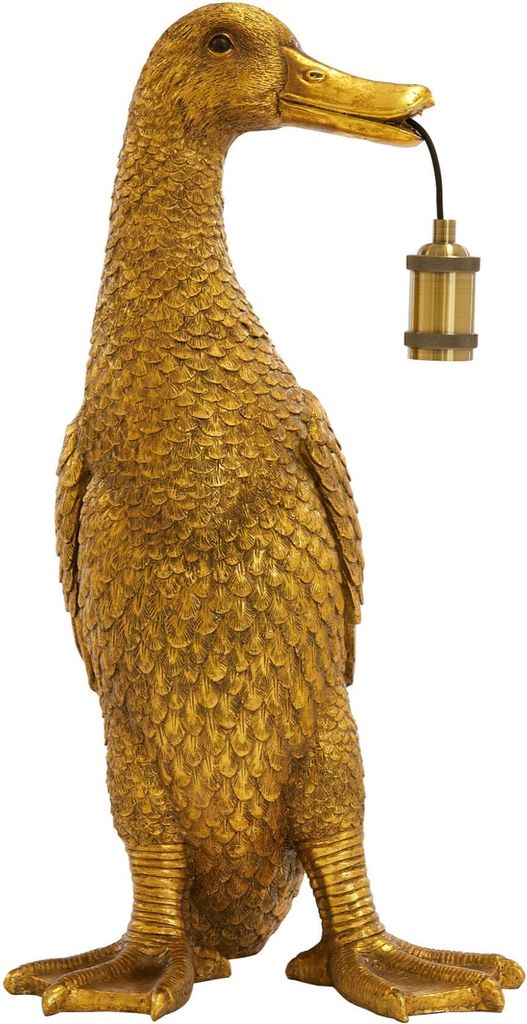 Light & Living - tischlampe - Duck - bronze - kunststoff - tierlampe - E27 - 1879918