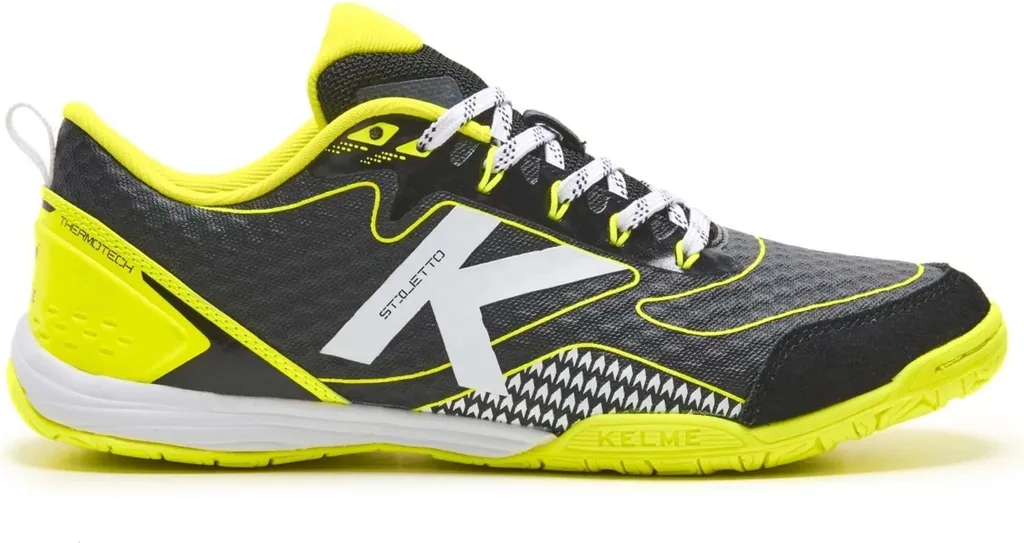 Kelme 55967-586 Futsal Boots Noir 43 : Adhérence et Maintien Supérieurs