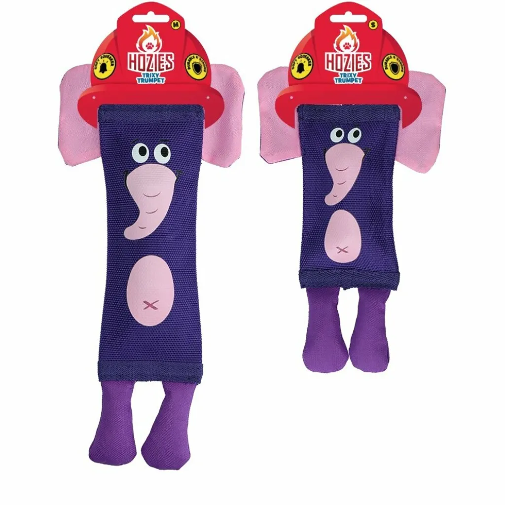 Hozies Trixy Tromba Piccola - Gioco Cane Alta Resistenza e Galleggiante