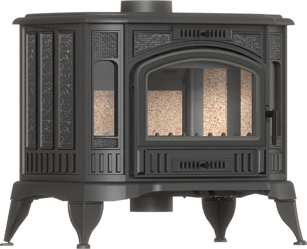 Kaminofen Gusseisen KRATKI K9 ECO Ø 150 8 kW