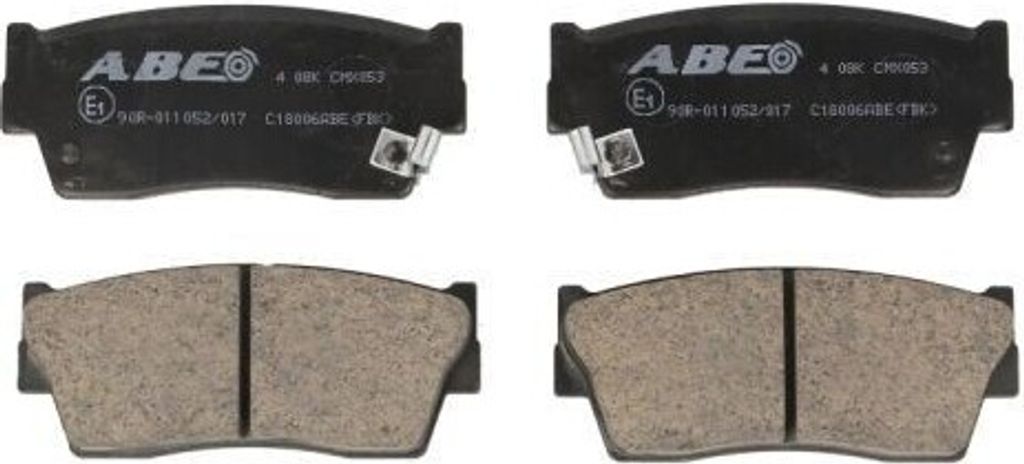 Bremsbelagsatz, Scheibenbremse ABE C18006ABE