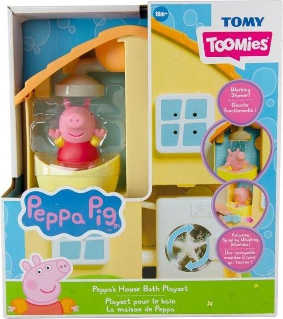 TOMY Casetta da bagno Peppa Pig E73415 Immagine del prodotto 